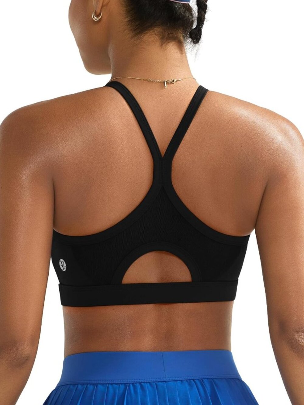 Y-Back Sports Bras with Sewn-in Pads for Active Women - Comfortable & Supportive